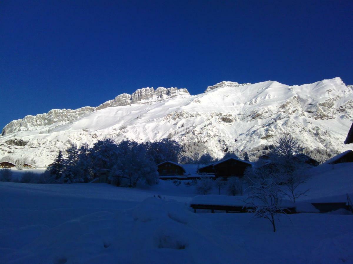 les fenêtres du mont blanc La Giettaz Exterior foto