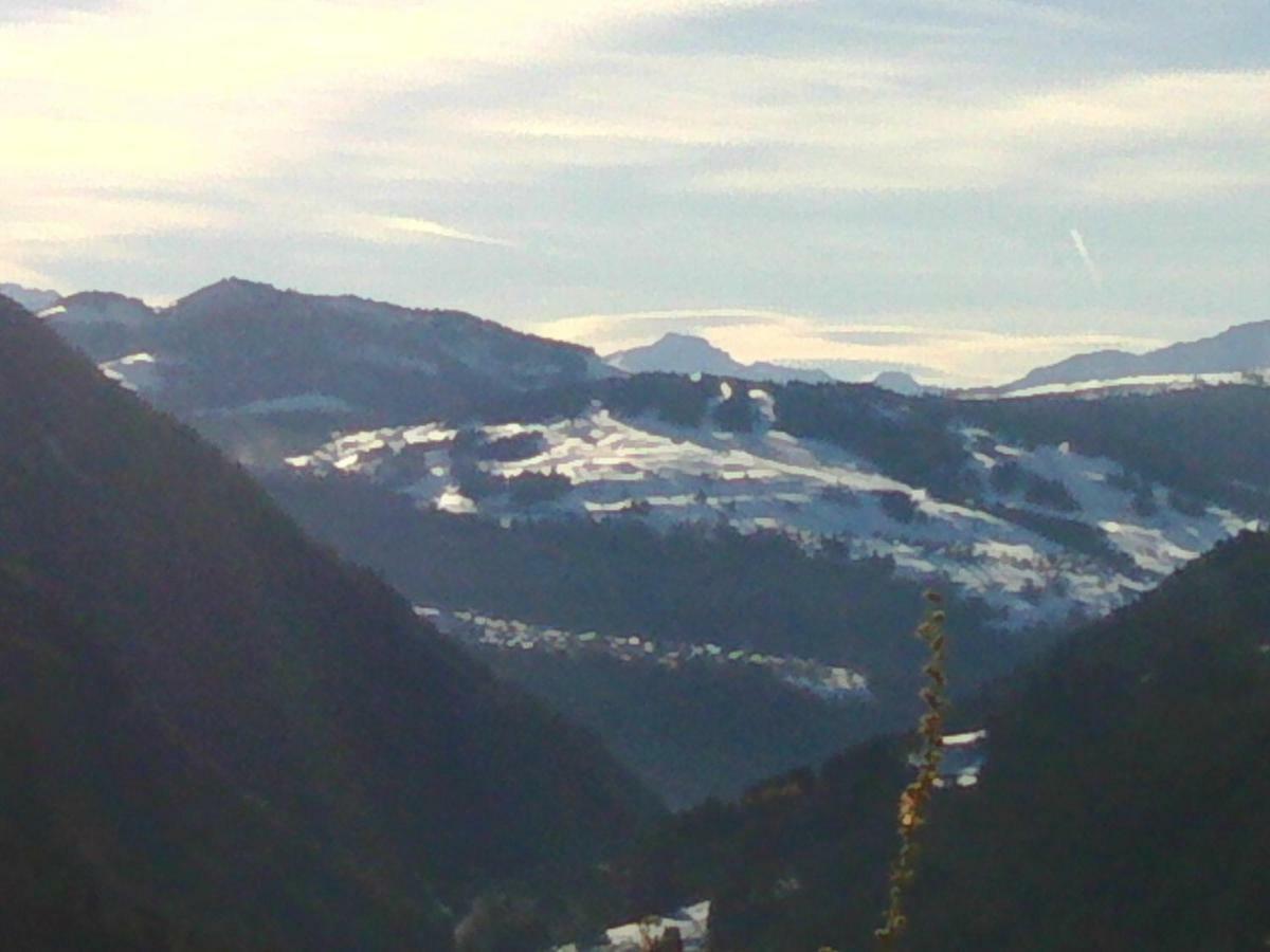 les fenêtres du mont blanc La Giettaz Exterior foto